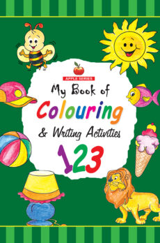 Colouring and Writing Activities Book  - 123